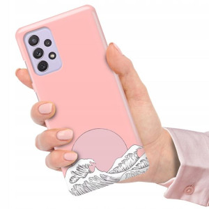 Etui do SAMSUNG A72 Obudowa Flower Kwiaty Wzory