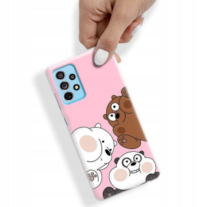 Etui do SAMSUNG A73 5G Case We Bare BEARS Wzory