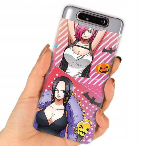 Etui do SAMSUNG A80 Case One Piece Anime Top Wzory