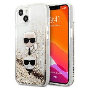 Karl Lagerfeld KLHCP13SKICGLD iPhone 13 mini 5,4" złoty/gold hardcase Liqui