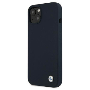 Etui BMW BMHCP13MSILNA iPhone 13 6,1" granatowy/navy hardcase Silicone Sign