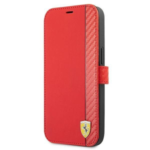 Ferrari FESAXFLBKP13XRE iPhone 13 Pro Max czerwony/red book On Track Carbon