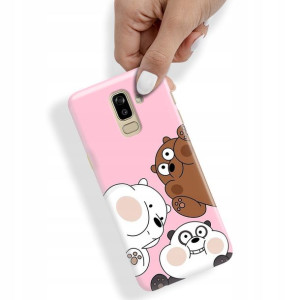 Etui do SAMSUNG J8 2018 Case We Bare BEARS Wzory