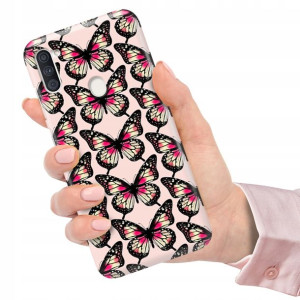 Etui do SAMSUNG M11 Case Flower Kwiaty Top Wzory