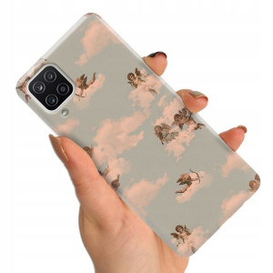 Etui do SAMSUNG M12 Angel Aniołki Obudowa Wzory