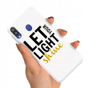Etui do SAMSUNG M20 Case Modne Top Napisy Wzory