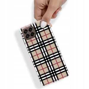 Etui do SAMSUNG M33 5G Case W Kratkę Kratka Wzory