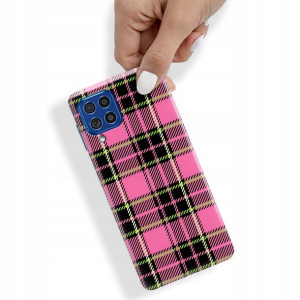 Etui do SAMSUNG M62 Obudowa W Kratkę Kratka Wzory