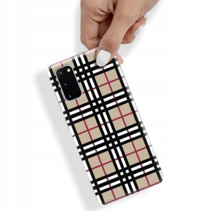 Etui do SAMSUNG S20 5G Case W Kratkę Kratka Wzory
