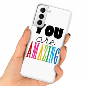 Etui do SAMSUNG S21 PLUS 5G Modne Napisy Top Wzory