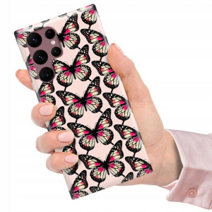 Etui do SAMSUNG S22 ULTRA Case Flower Kwiaty Wzory
