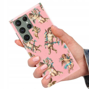 Etui do SAMSUNG S23 ULTRA Case Aniołki Angel Wzory
