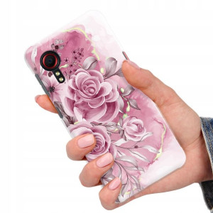 Etui do SAMSUNG XCOVER 5 Kwiatowe Wiosenne Wzory