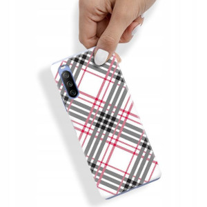 Etui do SONY XPERIA 10 III W Kratkę Kratka Wzory