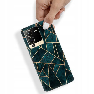 Etui do VIVO S15 5G Case Marmurki Marble Top Wzory