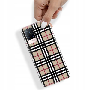 Etui do VIVO S9 Obudowa W Kratkę Kratka Top Wzory