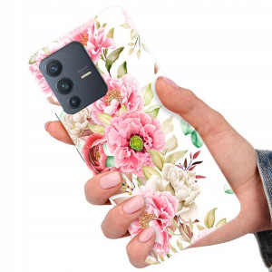 Etui do VIVO V23 5G Kwiatowe Wiosenne Top Wzory
