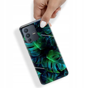 Etui do VIVO V23 Case Kwiatowe Flower Top Wzory