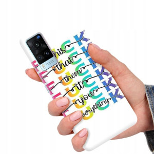 Etui do VIVO X60 Obudowa Modne Top Napisy Wzory