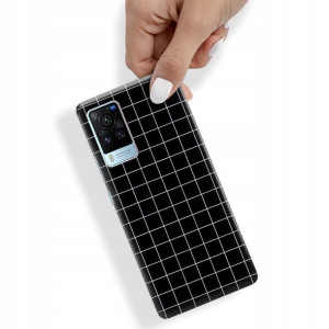 Etui do VIVO X60 PRO V2047A W Kratkę Kratka Wzory