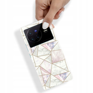 Etui do VIVO X80 Case Kwiatowe Flower Top Wzory