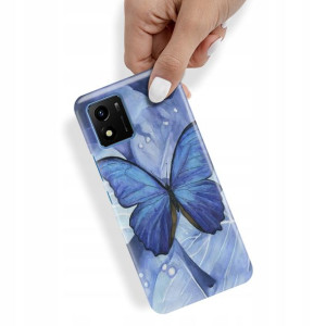 Etui do VIVO Y01 Obudowa BUTTERFLY Motyle Wzory
