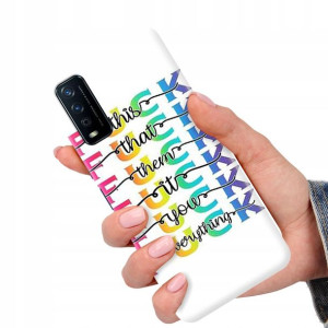 Etui do VIVO Y11s Obudowa Modne Top Napisy Wzory