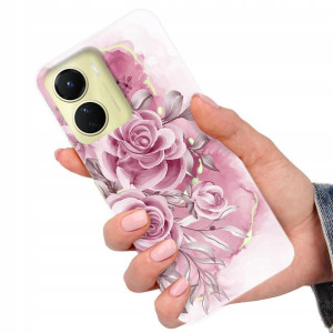 Etui do VIVO Y16 Case Kwiatowe Wiosenne Top Wzory