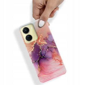 Etui do VIVO Y16 Case Marmurki Marble Top Wzory