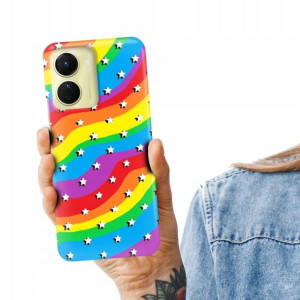 Etui do VIVO Y16 Obudowa Flower Kwiaty Top Wzory
