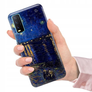 Etui do VIVO Y21 2021 Case Impresja Van Gogh Wzory