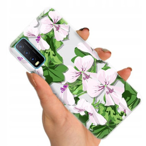 Etui do VIVO Y21 2021 Kwiatowe Wiosenne Top Wzory