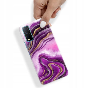 Etui do VIVO Y21 2021 Marble Marmurki Top Wzory