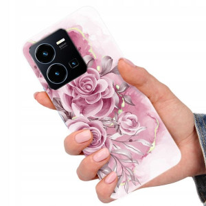 Etui do VIVO Y22s Case Kwiatowe Wiosenne Top Wzory