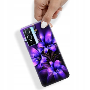 Etui do VIVO Y74s Case Butterfly Motyle Top Wzory
