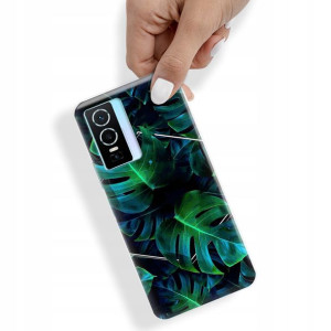 Etui do VIVO Y74s Case Kwiatowe Flower Top Wzory