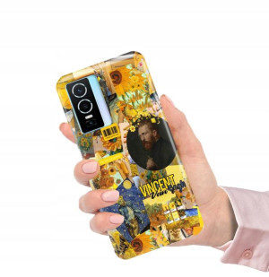 Etui do VIVO Y76 5G Case Impresja Aesthetic Wzory