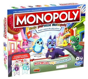 HASBRO F4436 Monopoly Moje Pierwsze Monopoly