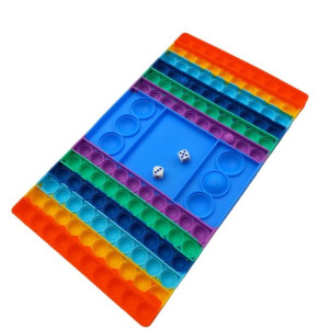 Zabawki Sensoryczne Rainbow Szachownica Push Bubble