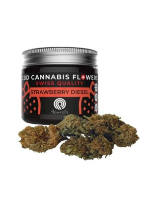 Susz konopny CBD 2g Strawberry Diesel