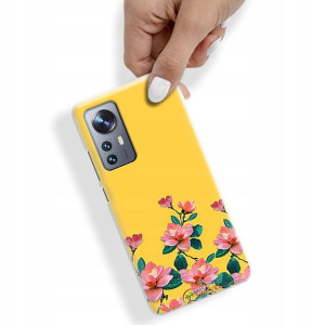 Etui do XIAOMI 12 5G Case Kwiaty Flower Top Wzory