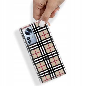 Etui do XIAOMI 12 PRO 5G W Kratkę Kratka Top Wzory