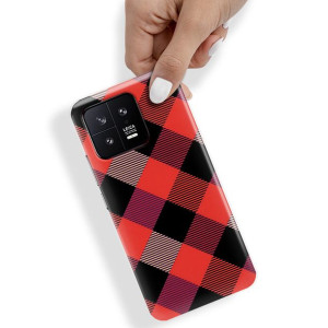 Etui do XIAOMI 13 Obudowa W Kratkę Kratka Wzory