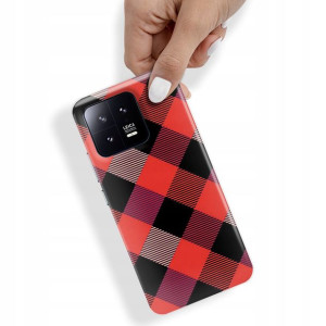 Etui do XIAOMI 13 PRO W Kratkę Kratka Top Wzory