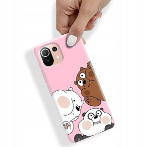 Etui do XIAOMI Mi 11 LITE 4G We Bare BEARS Wzory