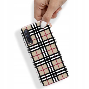 Etui do XIAOMI MI A3 LITE W Kratkę Kratka Wzory