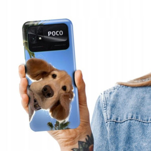 Etui do XIAOMI POCO C40 Case Flower Kwiaty Wzory