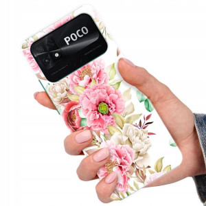 Etui do XIAOMI POCO C40 Kwiatowe Wiosenne Wzory