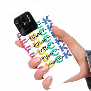 Etui do XIAOMI REDMI 10C 4G Modne Napisy Top Wzory