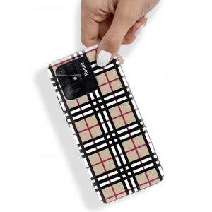Etui do XIAOMI REDMI 10C 4G W Kratkę Kratka Wzory